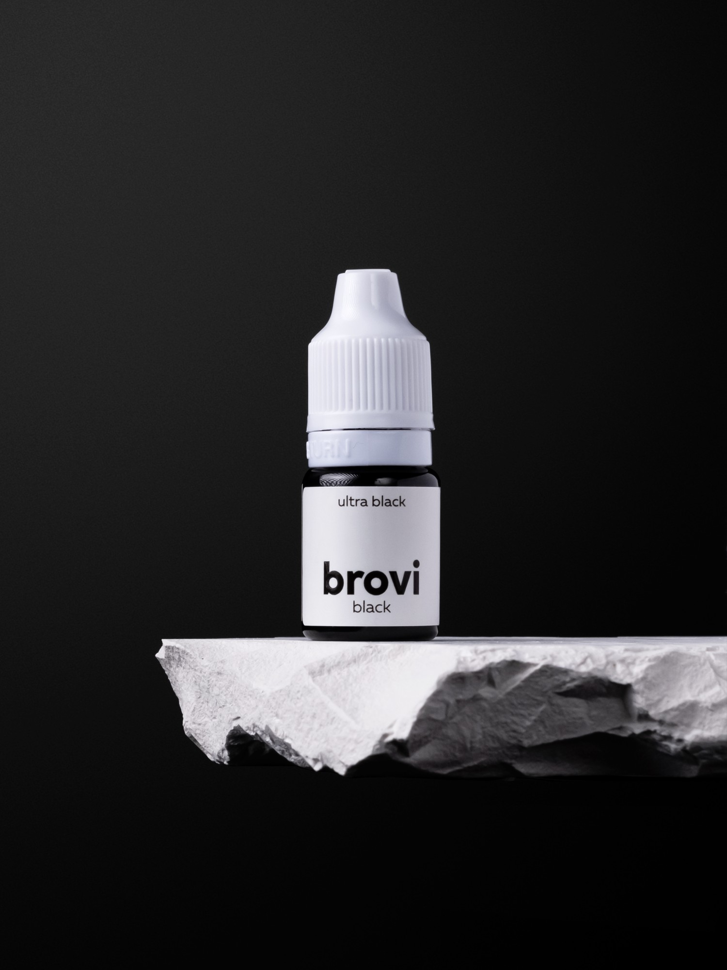 BROVI ქუთუთოს პიგმენტი ultra black